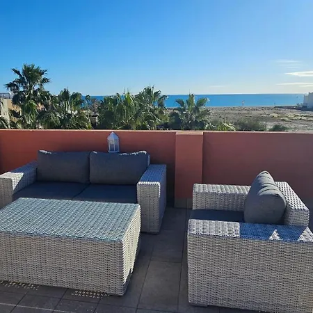 Apartment Paraiso: Beachfront With Private Pool And Sea Views